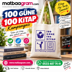 100 güne 100 kitap ham bez çanta 