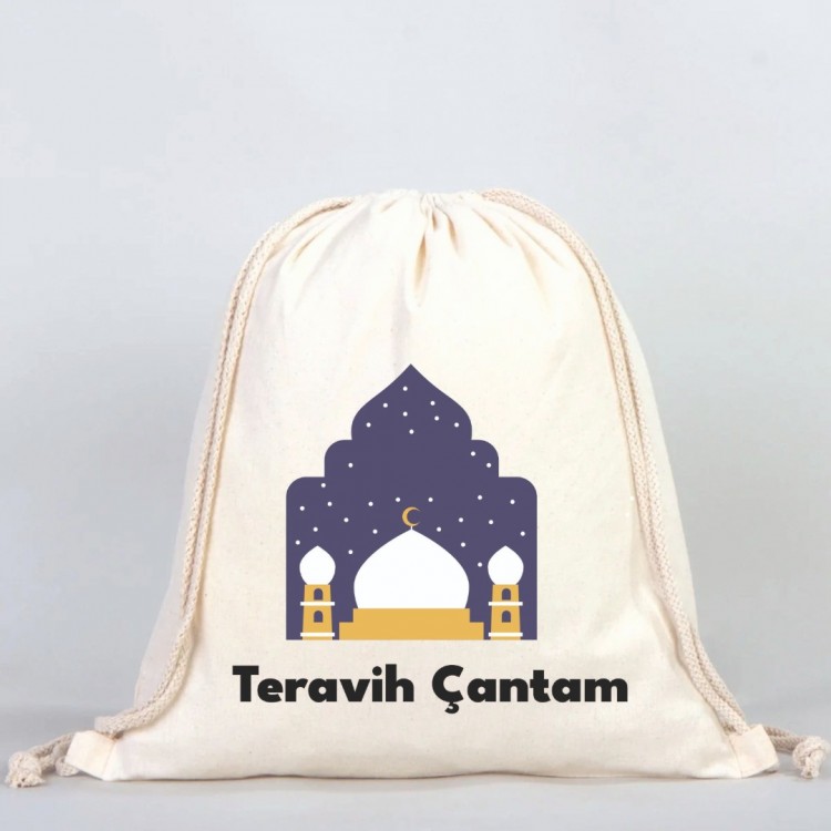 Baskılı Teravih Sırt Çantası
