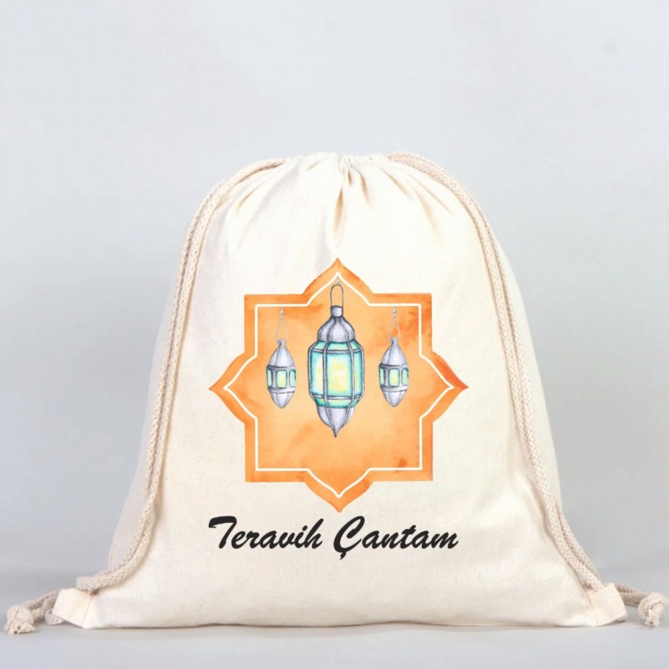 Baskılı Ramazan Sırt Çantası