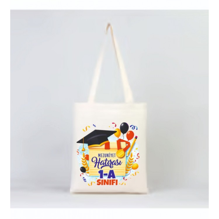 Okuyorum yazıyorum ham bez çanta 