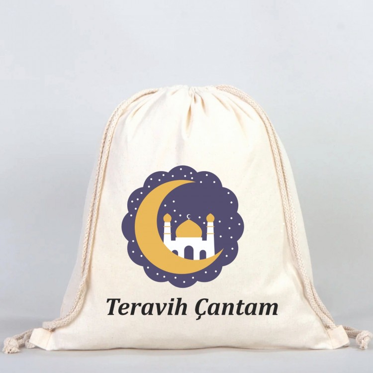 Baskılı Teravih Sırt Çantası