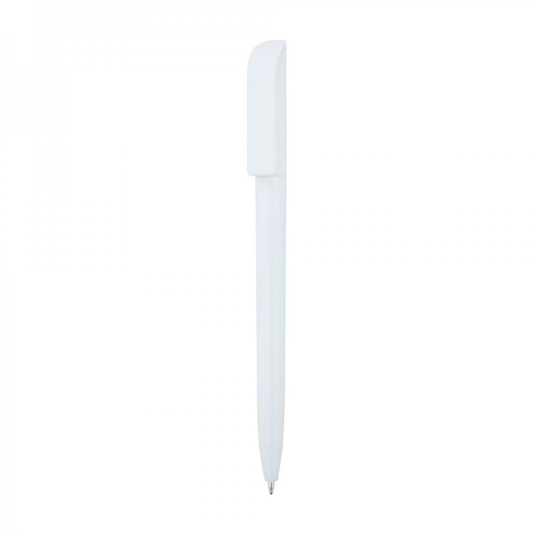 OVACIK BEYAZ PLASTİK TÜKENMEZ KALEM
