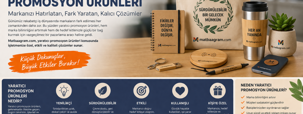 Yaratıcı Promosyon Ürünleri