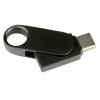 BOLKAR SİYAH 32 GB MİNİ TYPE-C OTG METAL USB BELLEK