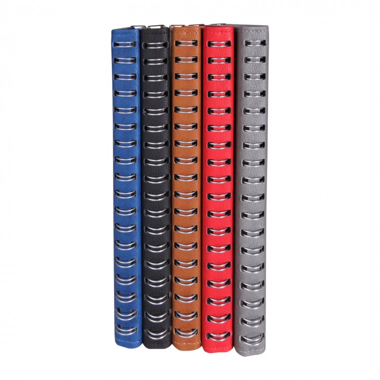 SÖĞÜTÖZÜ LACİVERT SPİRALLİ TARİHSİZ DEFTER (17X24 CM)