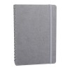 SÖĞÜTÖZÜ GRİ SPİRALLİ TARİHSİZ DEFTER (17X24 CM)