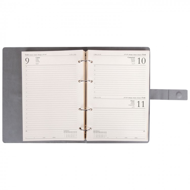 BİRLİK GRİ ORGANİZER AJANDA (17,5x22,5CM) BİRLİK GRİ ORGANİZER AJANDA (17,5x22,5CM)