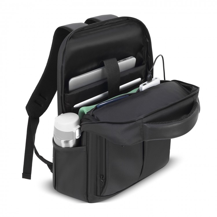 ROTA SİYAH LAPTOP BÖLMELİ SIRT ÇANTASI