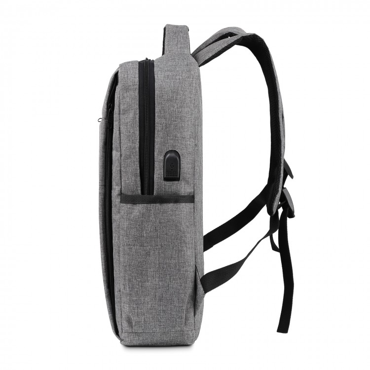 YELKEN GRİ LAPTOP BÖLMELİ SIRT ÇANTASI