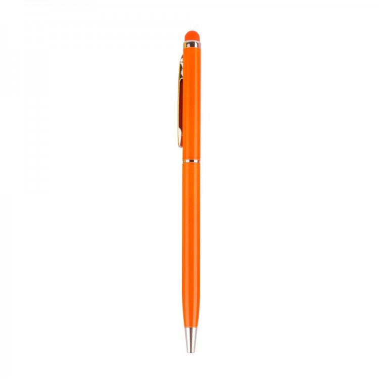 BAYRAKLI TURUNCU METAL TÜKENMEZ KALEM