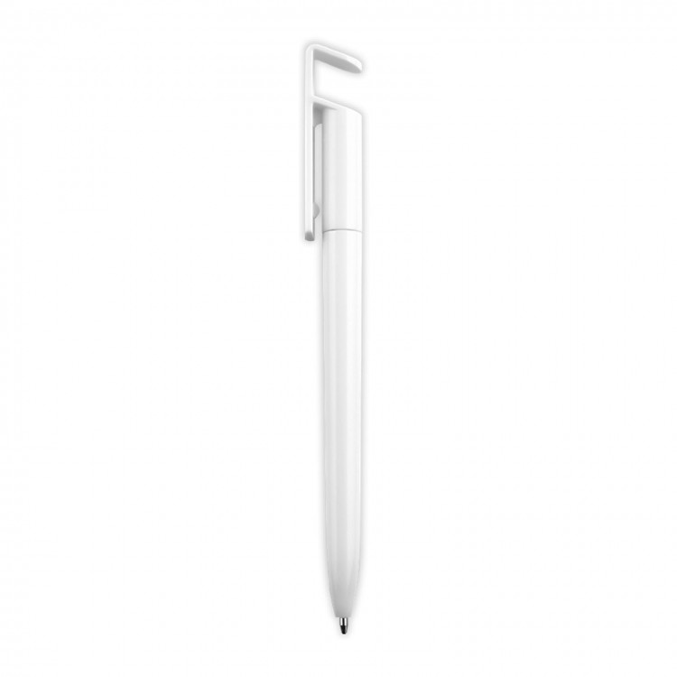 SEYHAN BEYAZ TELEFON TUTUCULU PLASTİK TÜKENMEZ KALEM