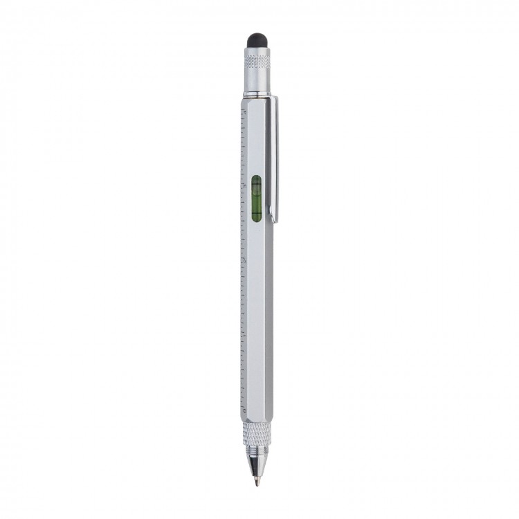 ORTA GÜMÜŞ SU TERAZİLİ METAL TÜKENMEZ MÜHENDİS KALEM