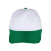 PAPATYA BEYAZ-YEŞİL POLYESTER ŞAPKA