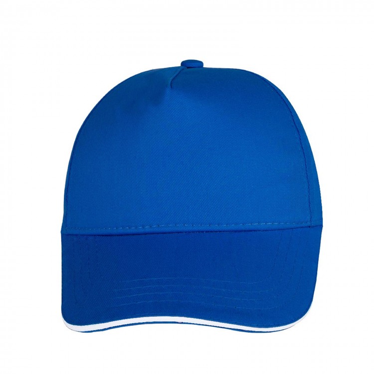 POMELO SAKS MAVİ SANDWICH SİPER COTTON ŞAPKA