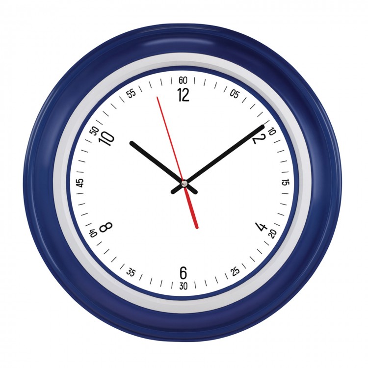 BENDİS509 LACİVERT BRİSTOL KADRAN DUVAR SAATİ (400 MM)