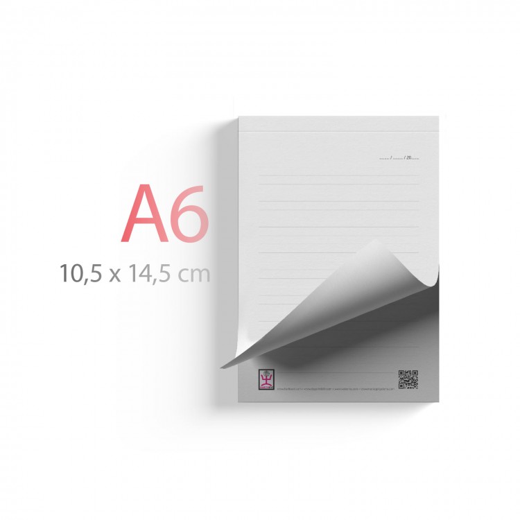 ALA-33 A6 TUTKALLI BLOKNOT