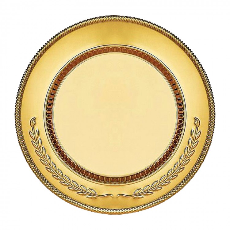 AYT-04 ALTIN YALDIZ İŞLEMELİ PLAKET TABAK