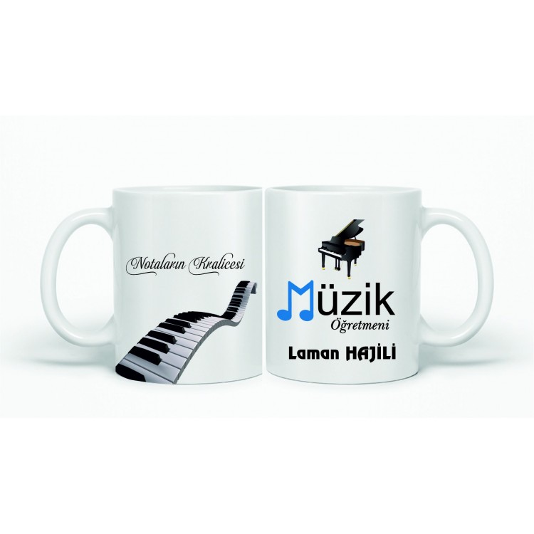 Müzik Öğretmenine Hediye Kupa