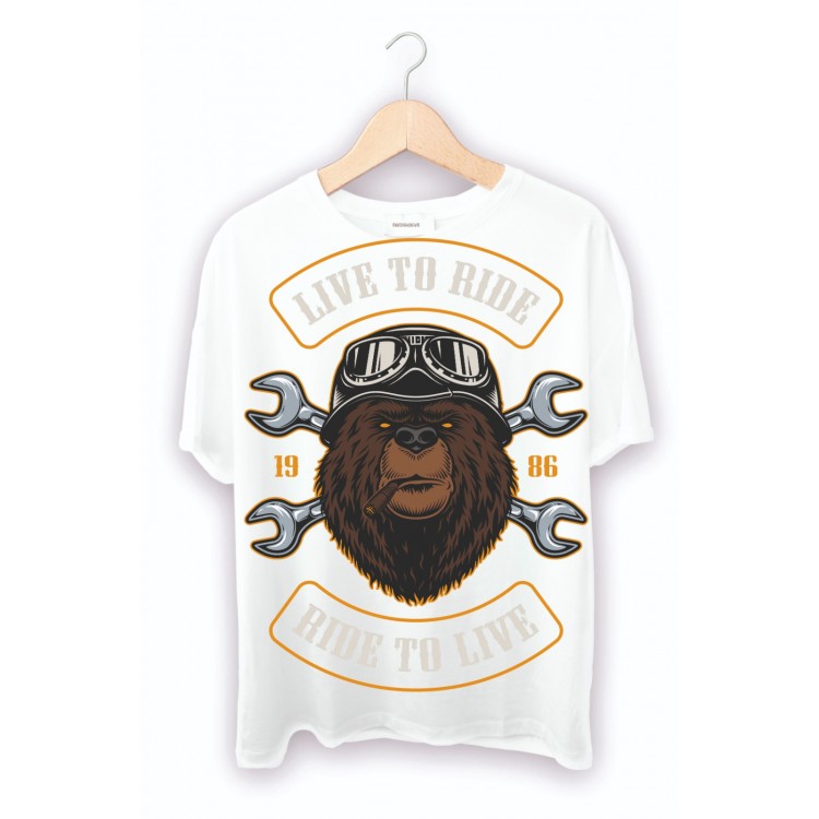 Kendin Tasarla Beyaz Tişört - Custom Baskılı Tişört