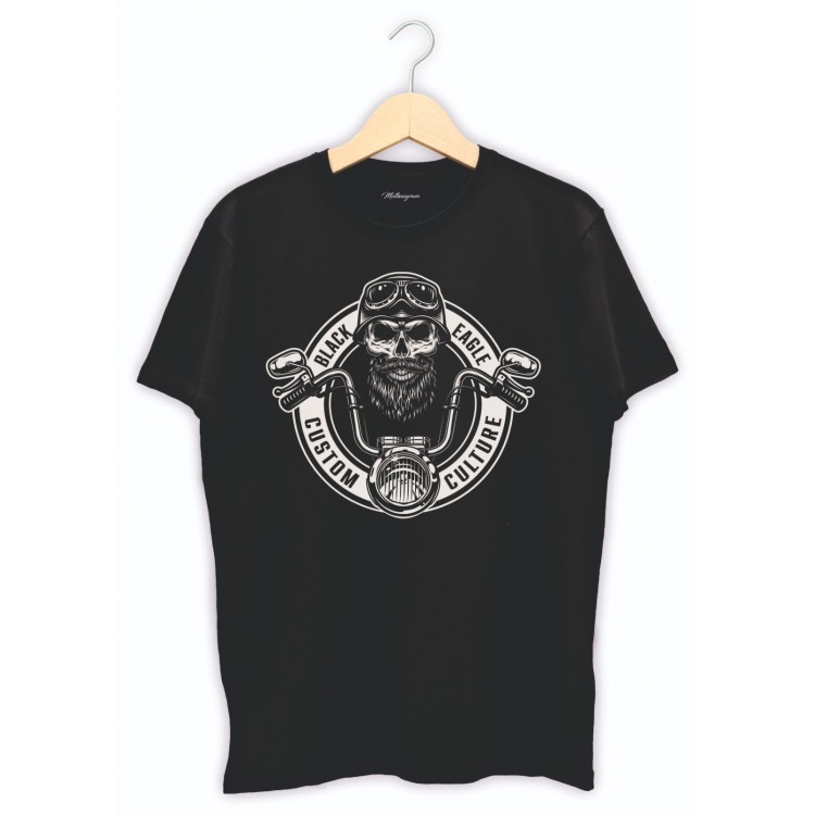 Kişiye özel baskılı tişört - Siyah tişört