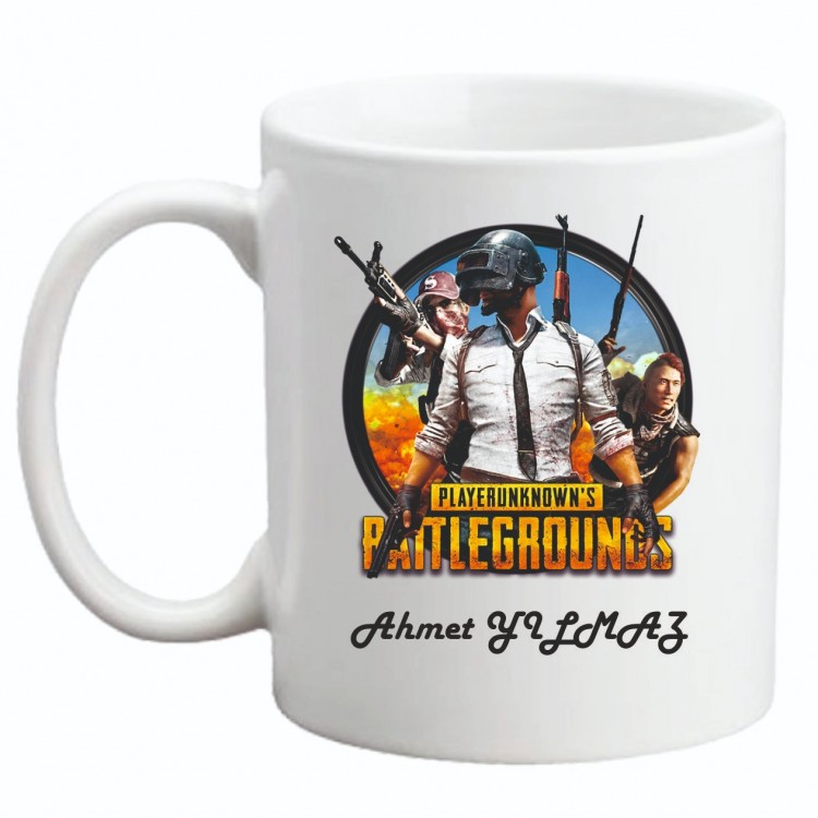 Oyuncu Kupa Bardak - Hediyelik Pubg Baskılı Kupa