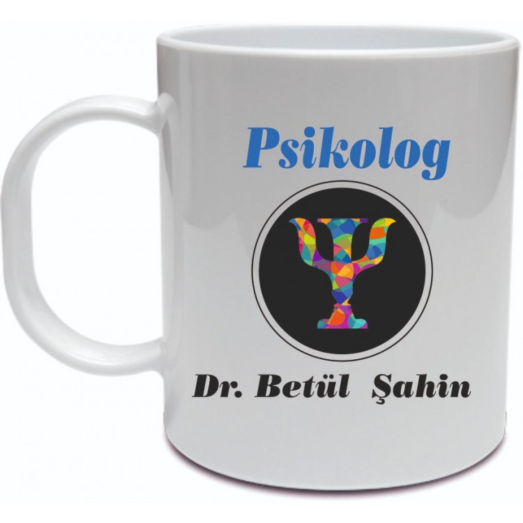 Kişiye Özel Psikolog Kupa Bardağı - Matbaagram.com