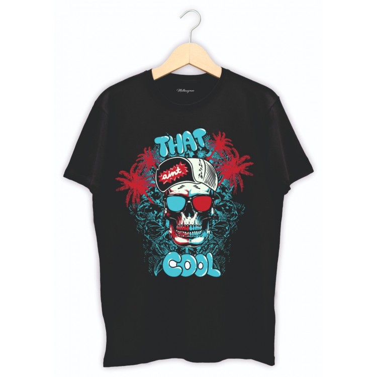 Kişiye özel tişört baskı-the cool kurukafa