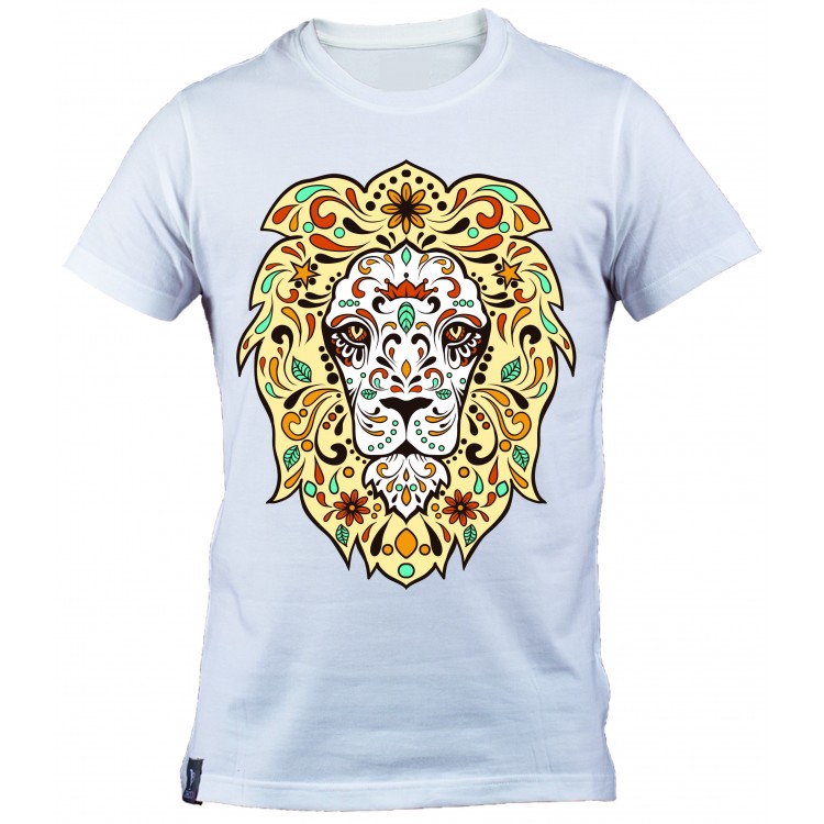 Kişiye özel baskılı t shirt arslan baskılı