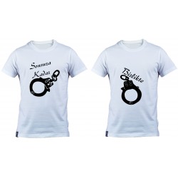 Sonsuza Kadar Beraberiz Baskılı T Shirt