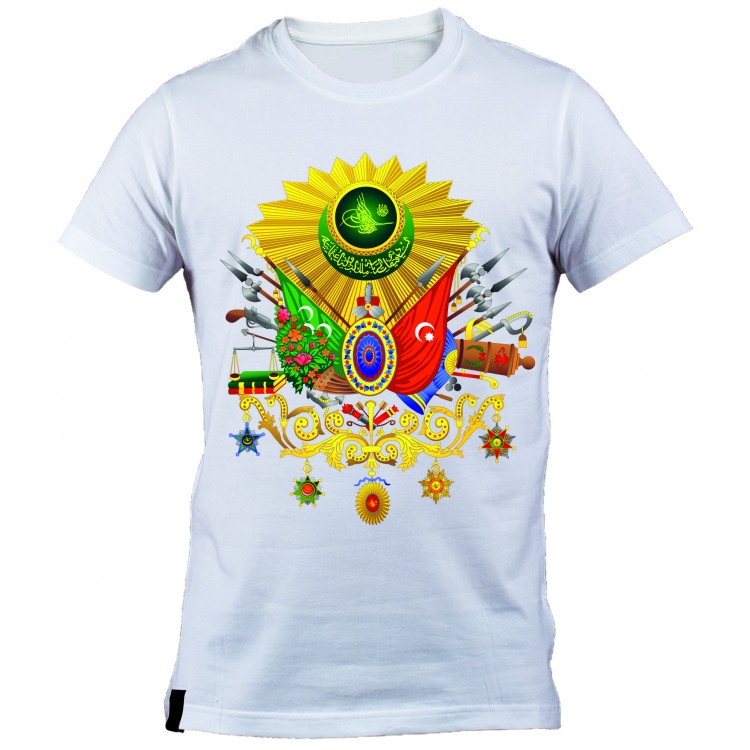 Osmanlı Arması Baskılı Kişiye Özel T shirtler