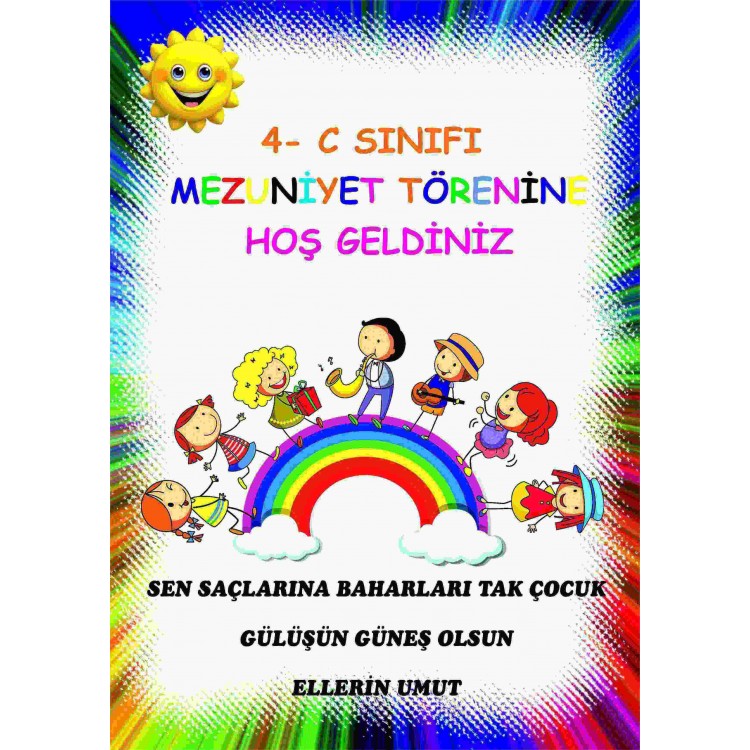 Mezuniyet tören afişleri