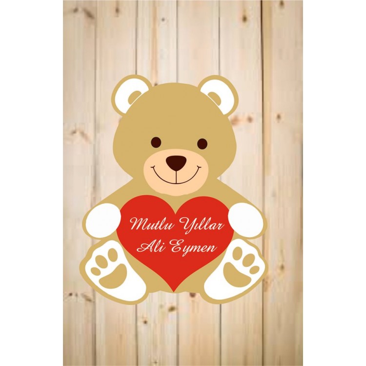 Süblimasyon Ahşap Magnet