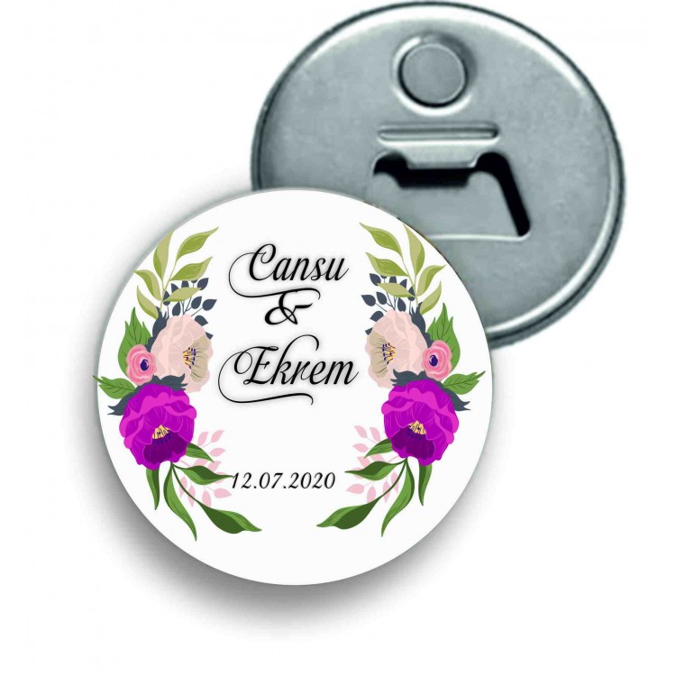 Metal Açacaklı Nişan Magneti