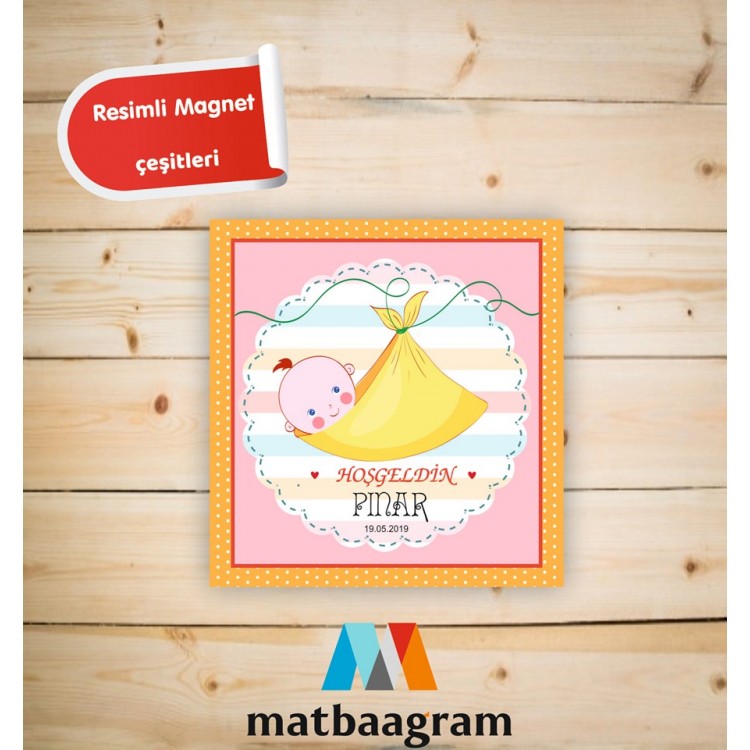 Resimli Bebek Magneti Ankara