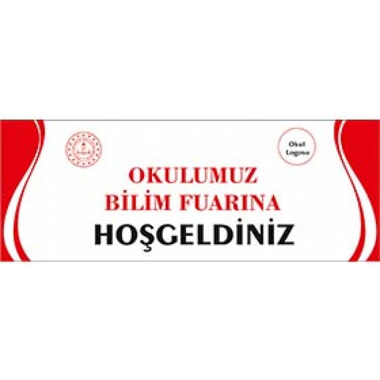 Okul Şenlik ve Festival  Karşılama Brandası