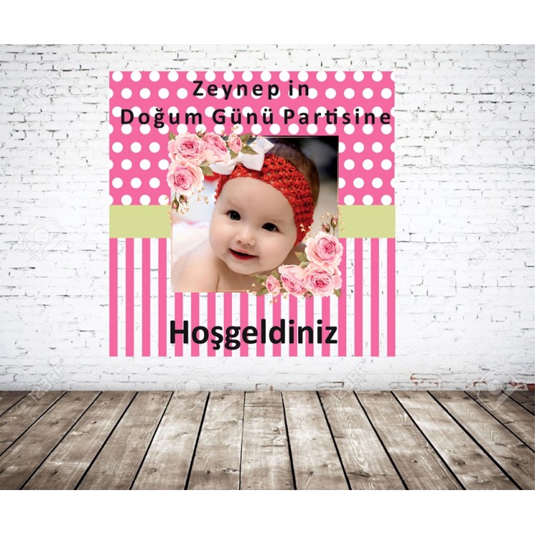 Doğum Günü Karşılama Afişi