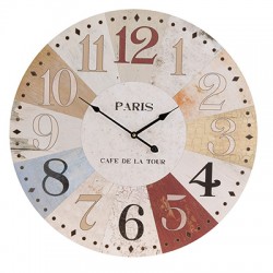 Büyük Duvar Saati Vintage