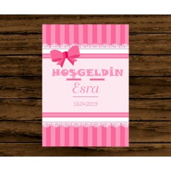 Dikdörtgen Resimli Ahşap Magnet