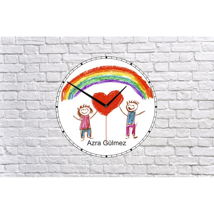 Resimleriniz den size özel Duvar saati Yapıyoruz