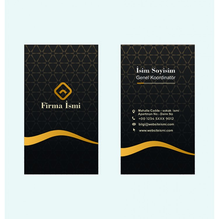 Özel Kesimli Kartvizit