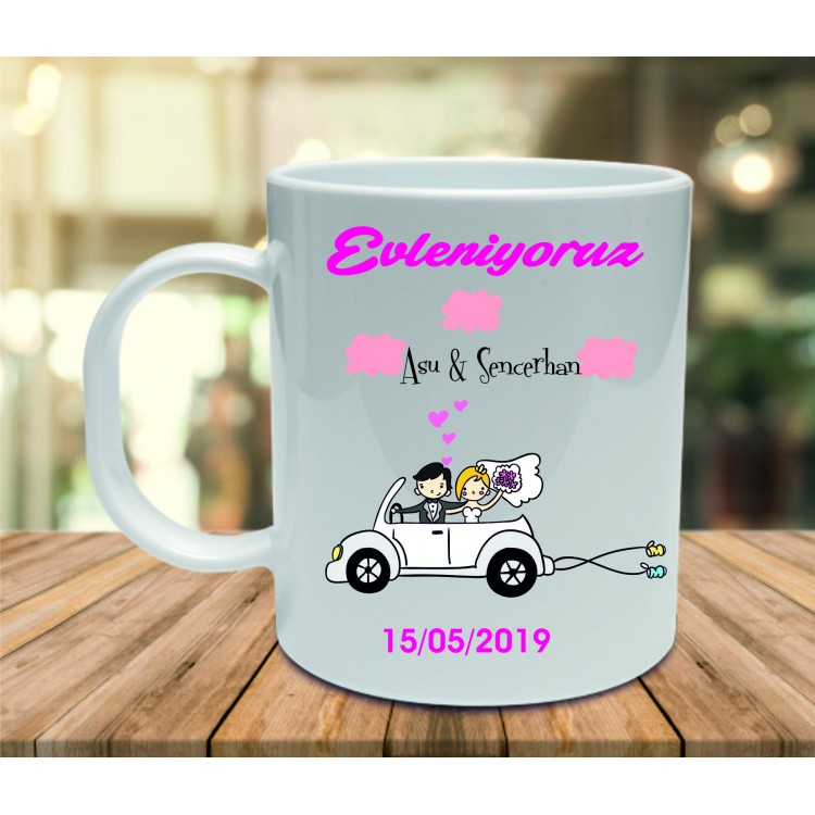 Sevgiliye Kupa Bardak