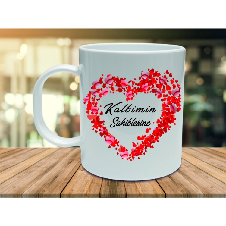 Kalbimin tek sahibine kupa bardak hediye