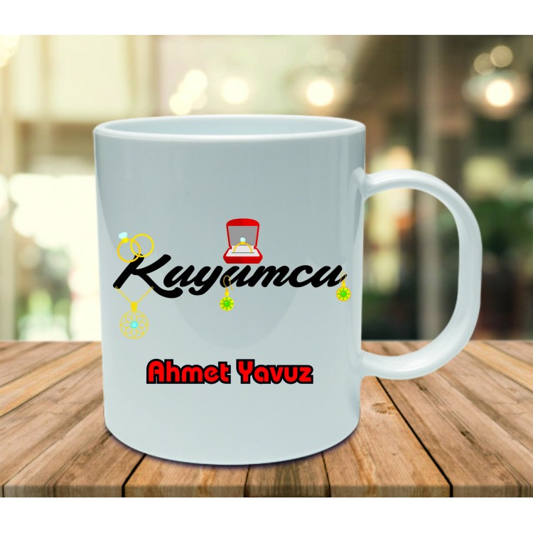 Kuyumculara Özel  Hediye  Kupa Bardak