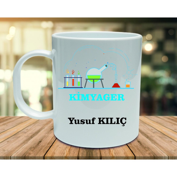 Mesleki Hediye Kimyagerler Özel Kupa Bardak