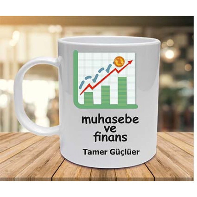 Mesleki Hediyeler Muhasebe ve Finasçılara Özel Baskılı Kupa