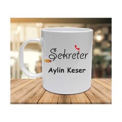 İşyerine Özel Ofis Hediyeleri Sekretere Özel Kupa Bardak Hediye