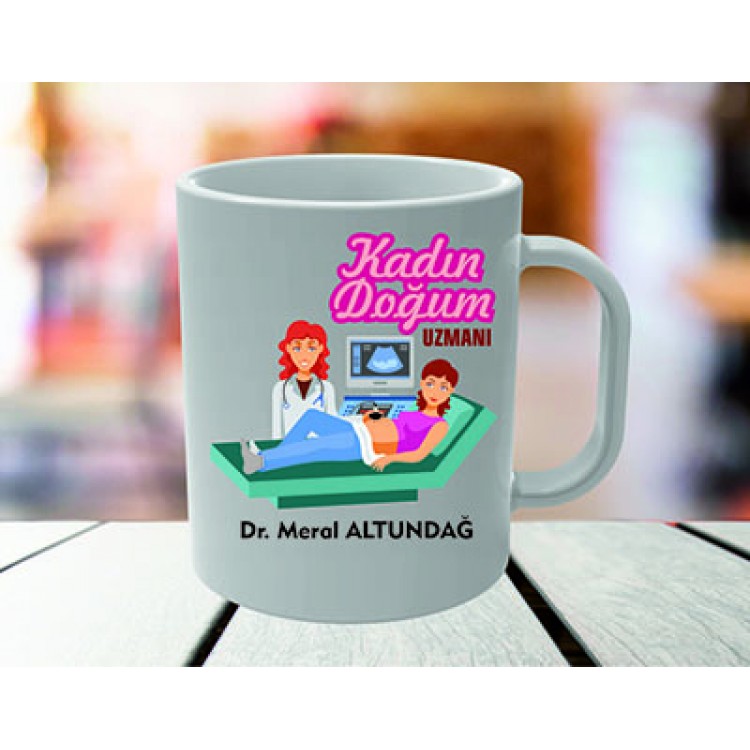 Mesleki hediyeler Kadın Doğum Uzmanı Hediye Kupa Bardak