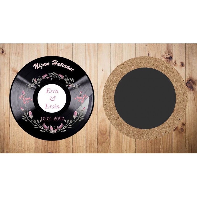 Plak Magnet - Nişan Hatırası - Magnet Bakırköy