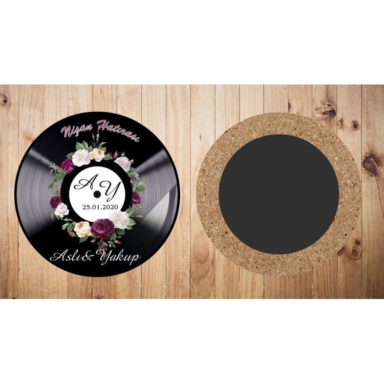 İzmir Plak Magnet - Nişan Magnetleri