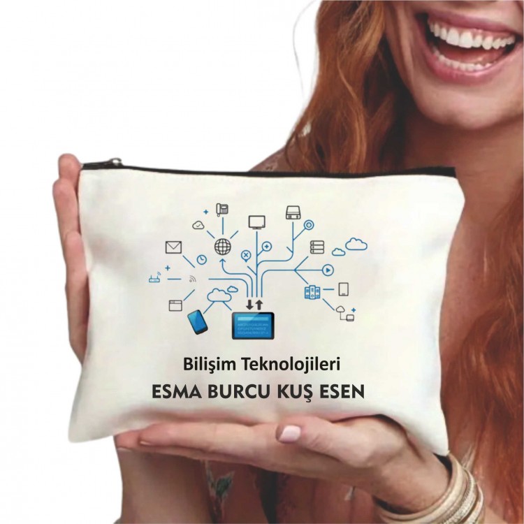 promosyon ham bez makyaj çantası toptan